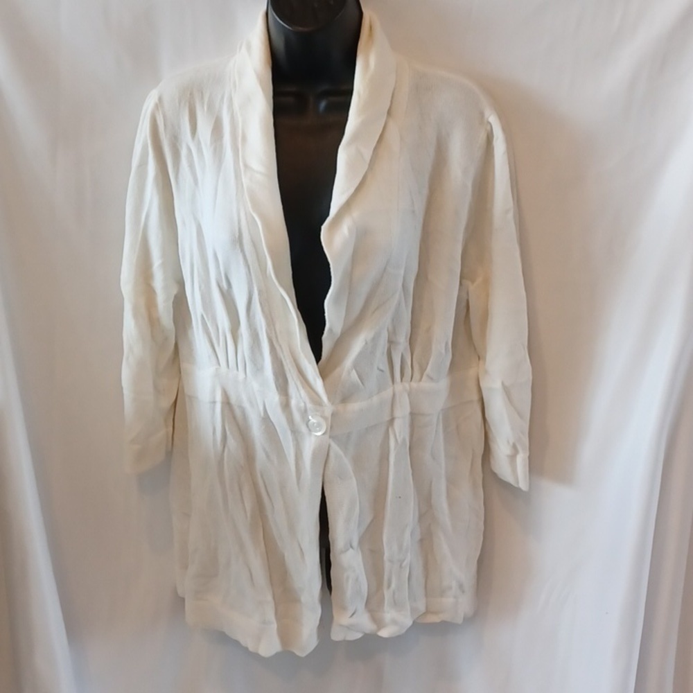 Willow Bay Cardigan Sweater 3/4 sleeve Size xl